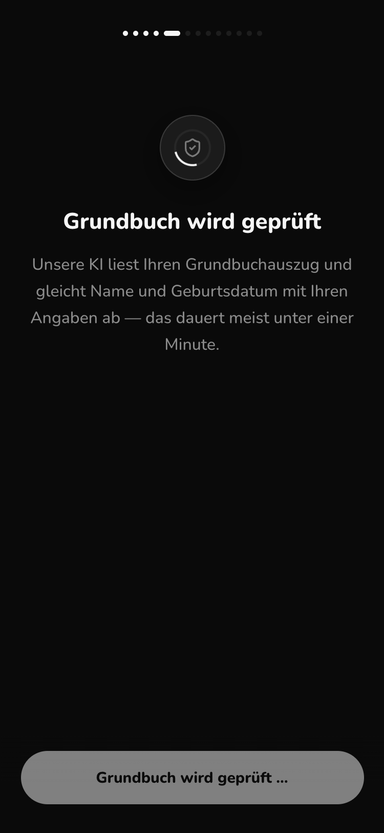 Prüfung des Eigentumsnachweises